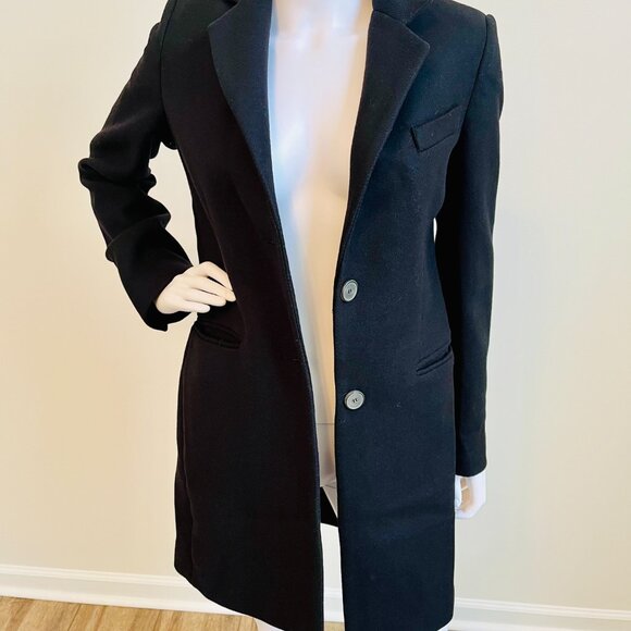 Tailored Coat with Lining - Picture 2 of 4